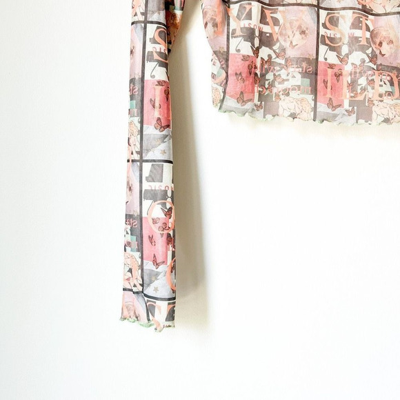 (Sold) NWOT Princess Polly Taya Crop Top Size 8 - Picture 4 of 5